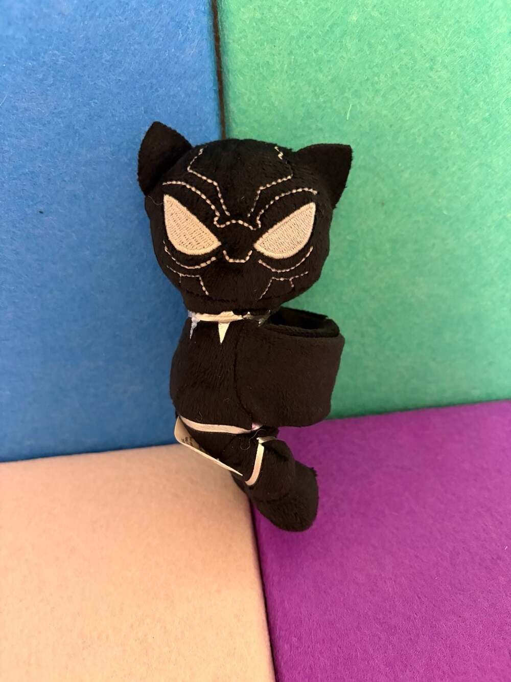 Marvel Cutie Cuff Black Panther Plush Bracelet